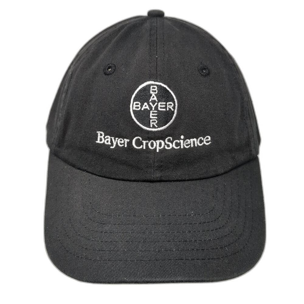 Bayer CropScience Baseball Cap Black One Size Adjustable Embroidered Cotton